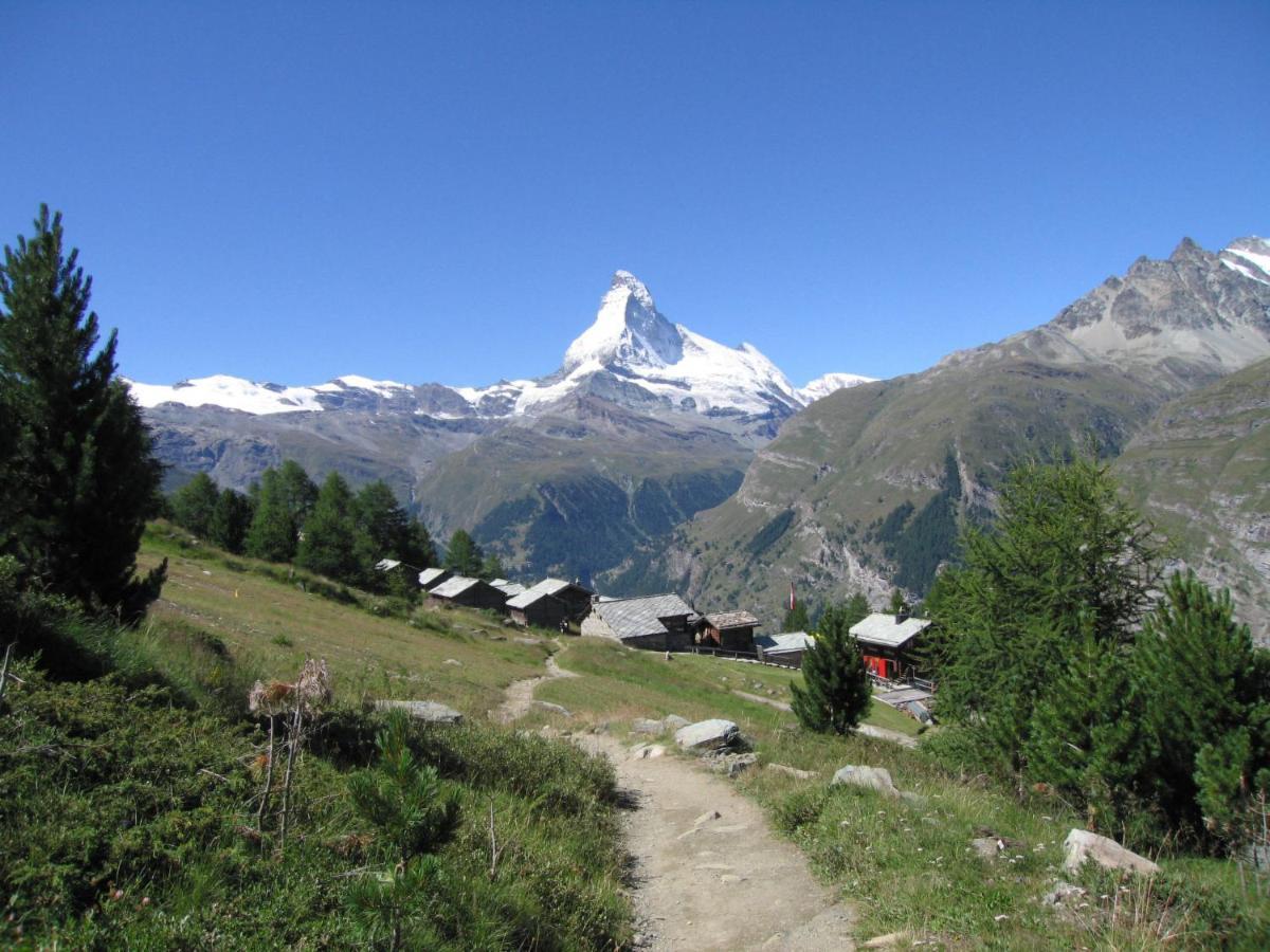 Apartment Chalet Dossen Zermatt Exteriér fotografie